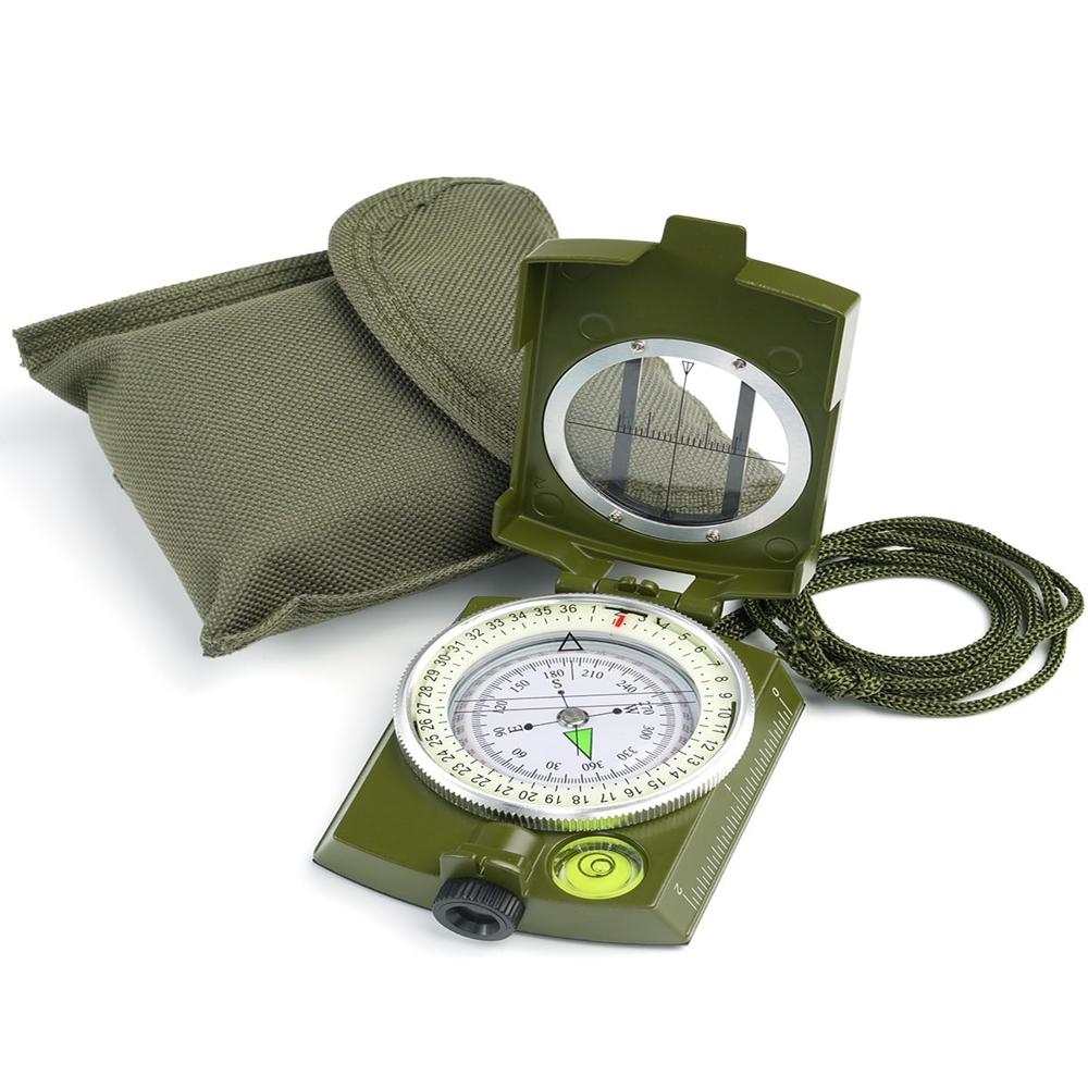 True Sense Compass, Sportneer Hiking Survival Compass Military Camping Map Navigation, K4580