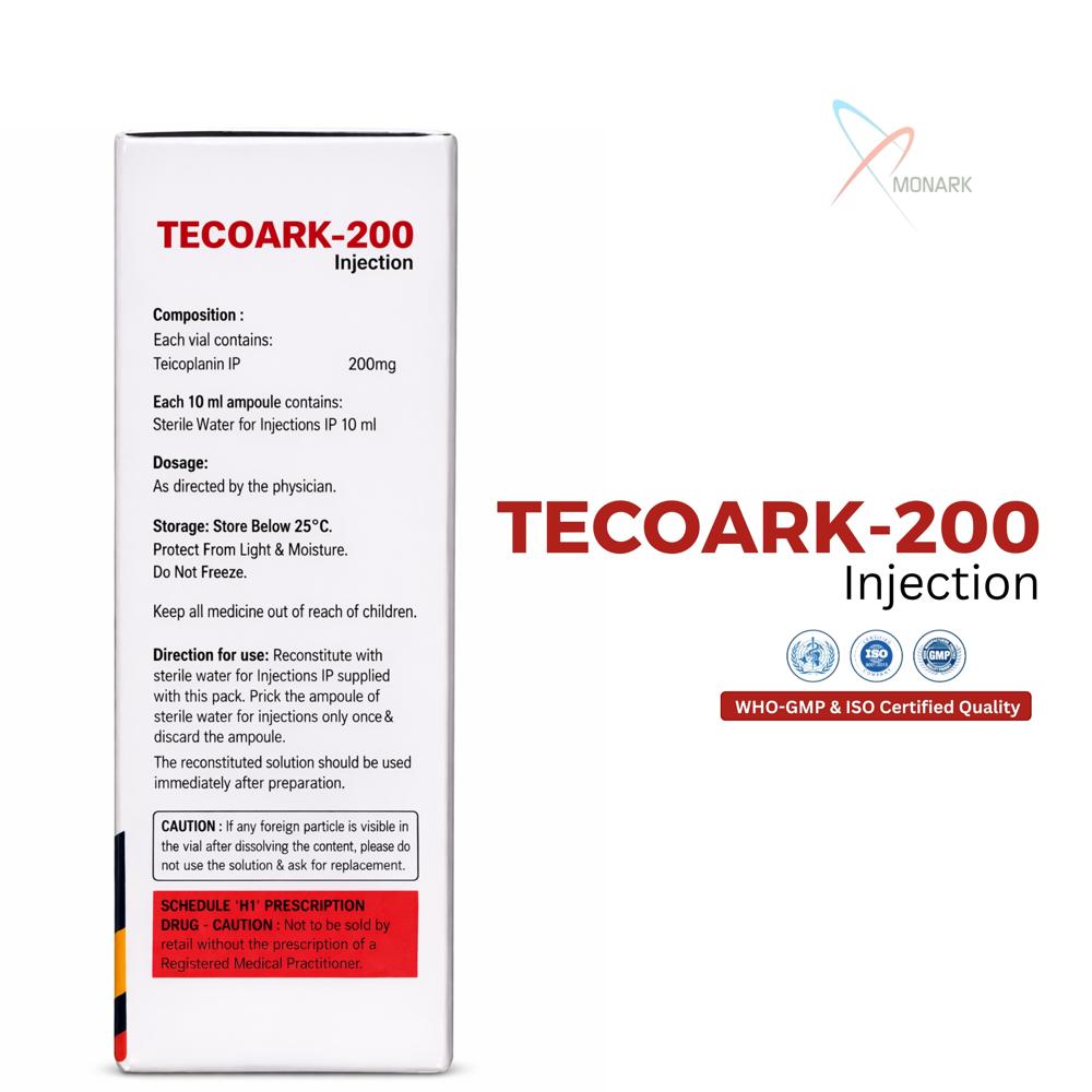 Teicoplanin 200 mg (Tray Pack)