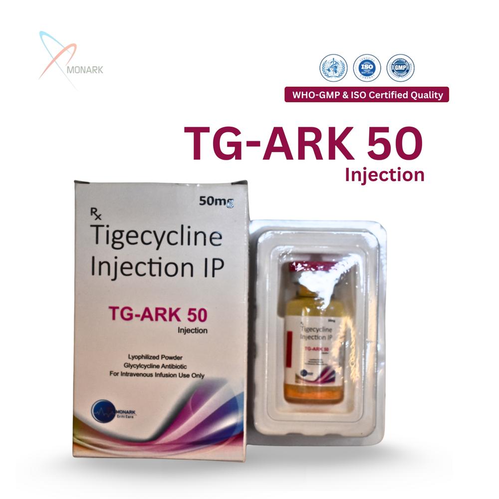 Tigecycline 50mg Injection Ip - Brand Name: Tg-ark