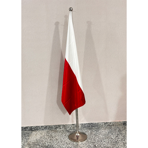 Round Steel Flag Base