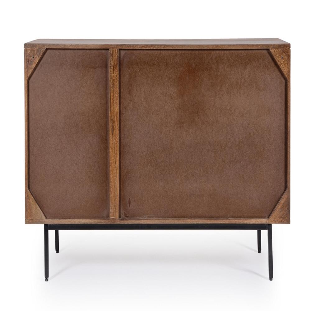 Brown Wooden Sideboard - Finish: Natural Honey Finish