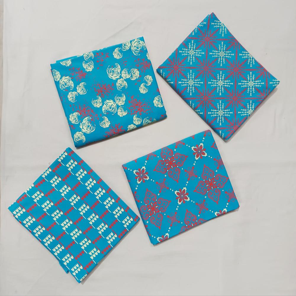 COMBO RAJWADI HEAVY QUALITY MULTICOLOURED NIGHTY