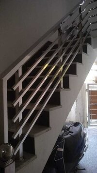 Square Pipe Railing - Finishing: Glossy / Polished