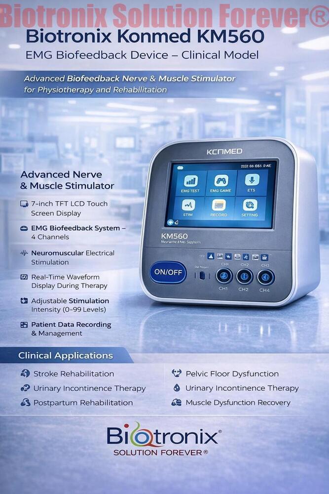 Konmed KM-560 Biofeedback Device with Electrical Therapy