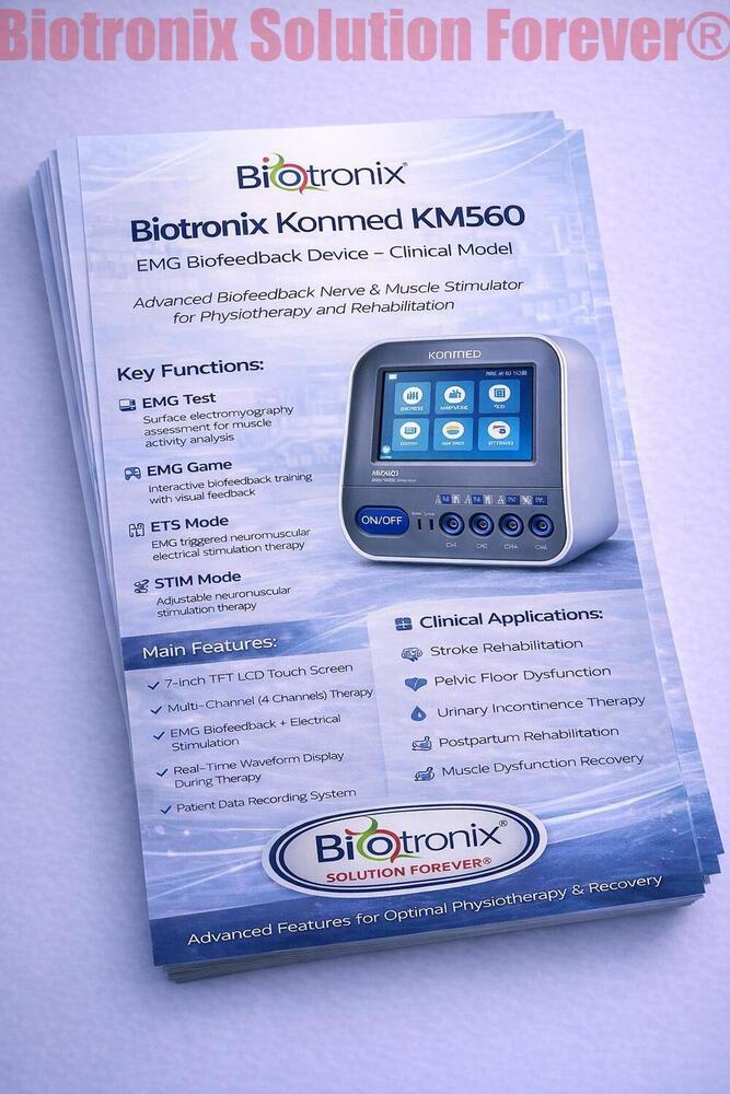 Konmed KM-560 Rehab Biofeedback Equipment with ETS Mode