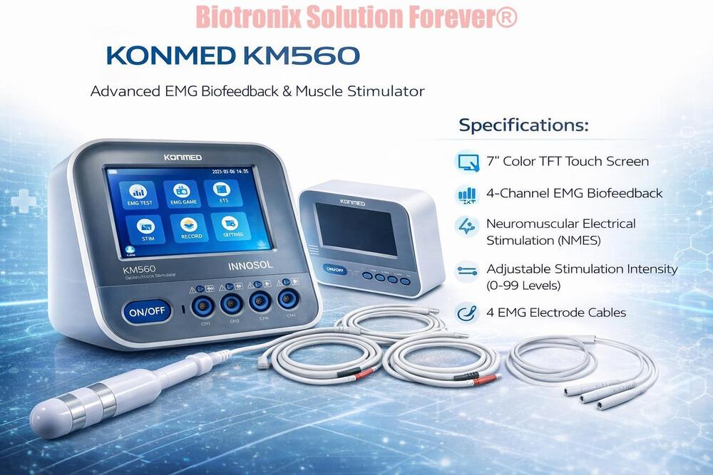 Konmed KM-560 EMG Biofeedback System with Therapy Programs