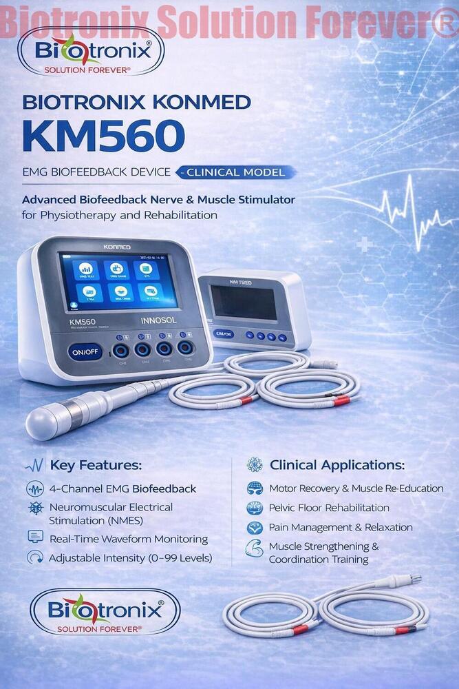 Konmed KM-560 Advanced Biofeedback Device with Multi Channel