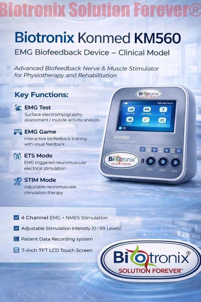 Konmed KM-560 Advanced Biofeedback Device with Multi Channel