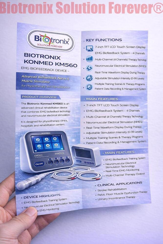 Konmed KM-560 EMG Biofeedback Machine with Therapy Modes
