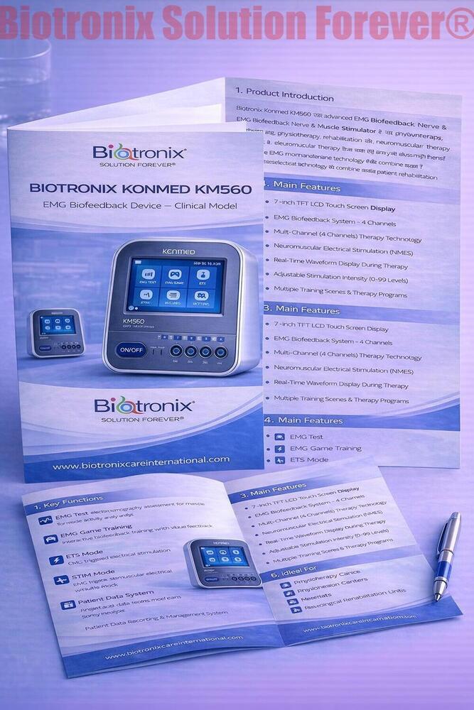 Konmed KM-560 EMG Biofeedback Machine with Therapy Modes
