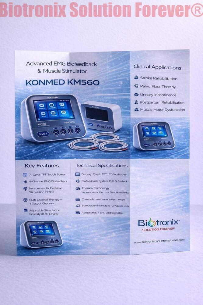 Konmed KM-560 4 Channel Physiotherapy Biofeedback