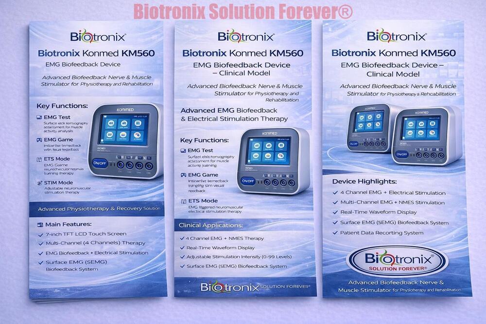 Konmed KM-560 4 Channel Physiotherapy Biofeedback