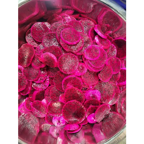 Pink Dragon Fruit Slices