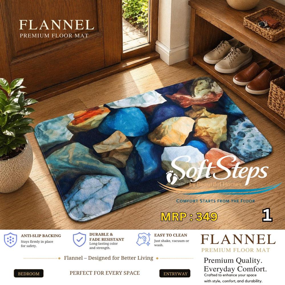 FLANEEL DOORMAT
