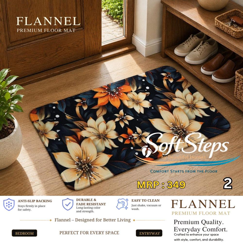 FLANEEL DOORMAT