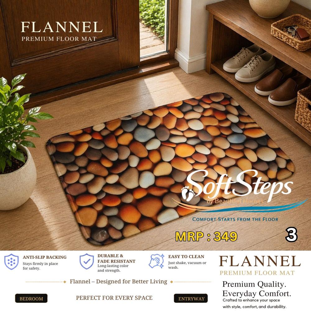 FLANEEL DOORMAT
