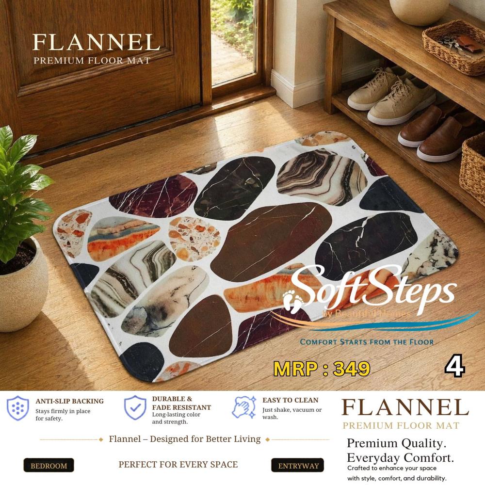 FLANEEL DOORMAT
