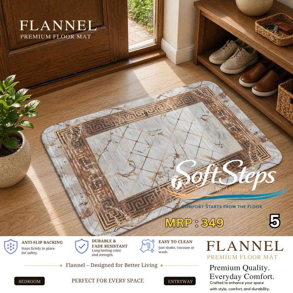 FLANEEL DOORMAT