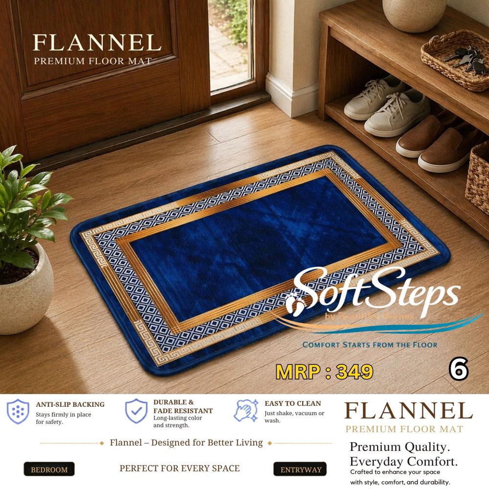FLANEEL DOORMAT