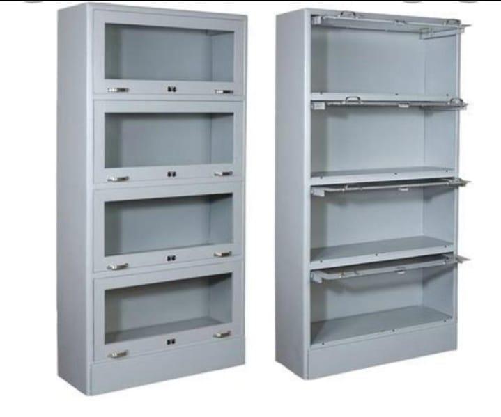 Glass Door Book  Shelf Cupboard