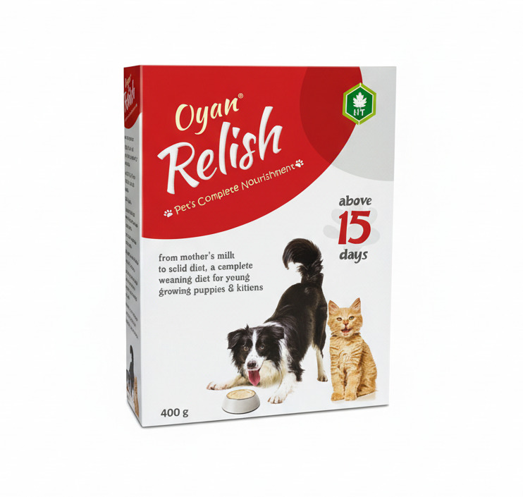 Oyan Relish Pet Weaning Food Powder