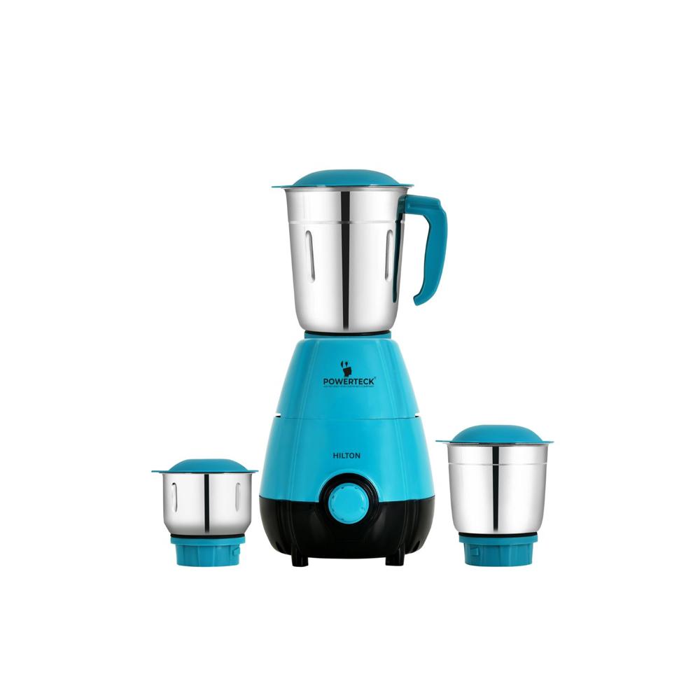 Purple And Silver 500 Watts Mixer Grinder