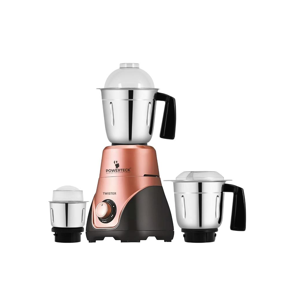 Purple And Silver 500 Watts Mixer Grinder