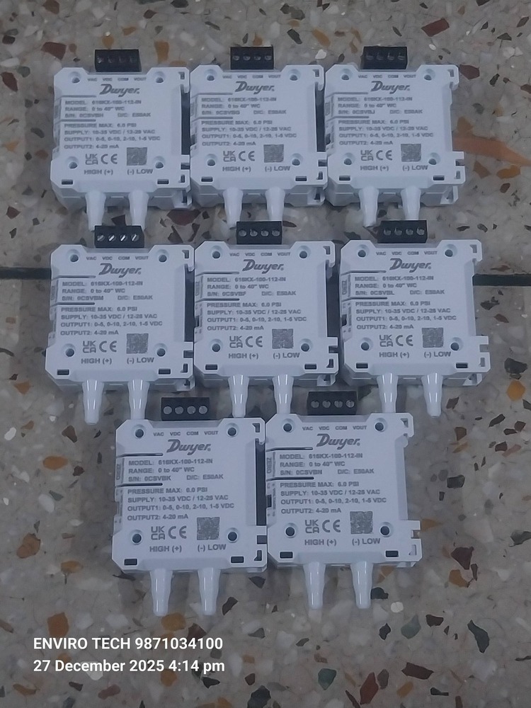 Dwyer Instruments 616KX-200-105-IN Differential Pressure Transmitter