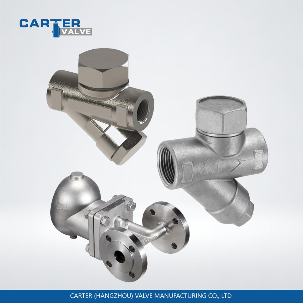 Steam Trap / Thermodynamic Steam Trap, Stainless Steel, Threaded, Automatic, Disc Type Structure, Steam Condensate, Api Standard - Features: Automatic Condensate/air Discharge