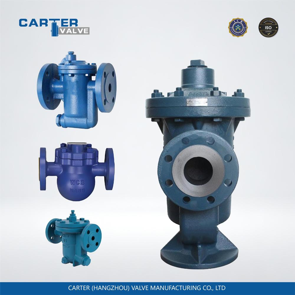 Steam Trap Free Float Trap Inverted Bucket Trap Thermostatic Trap Bellows Trap Ggg50 NPT Thread Bevel Gear Bimetallic Steam ANSI API Trap Valve