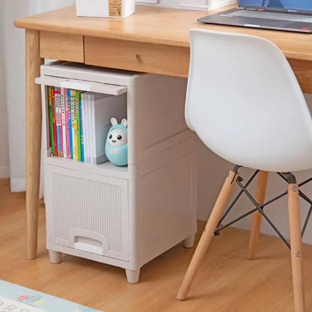 Multipurpose Wardrobe Storage Drawers (2 Layer) - Material: Plastic