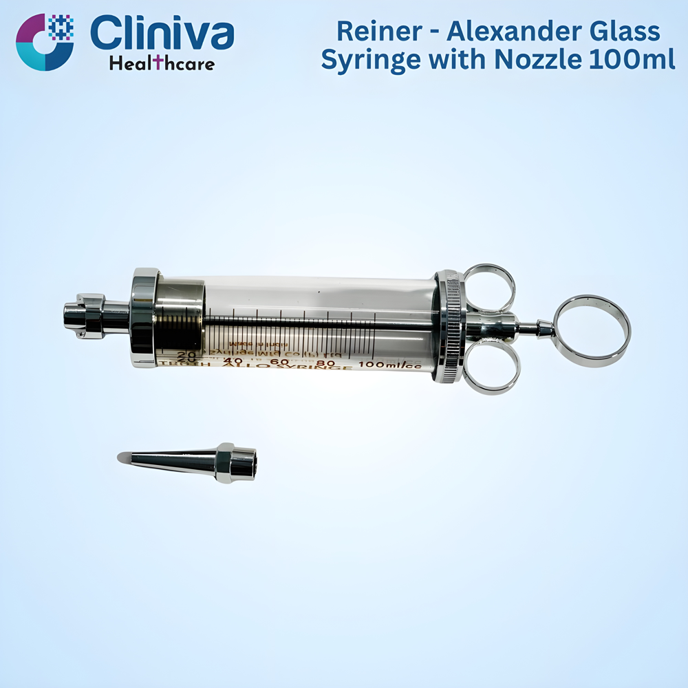 Reiner - Alexander Glass Syringe with Nozzle