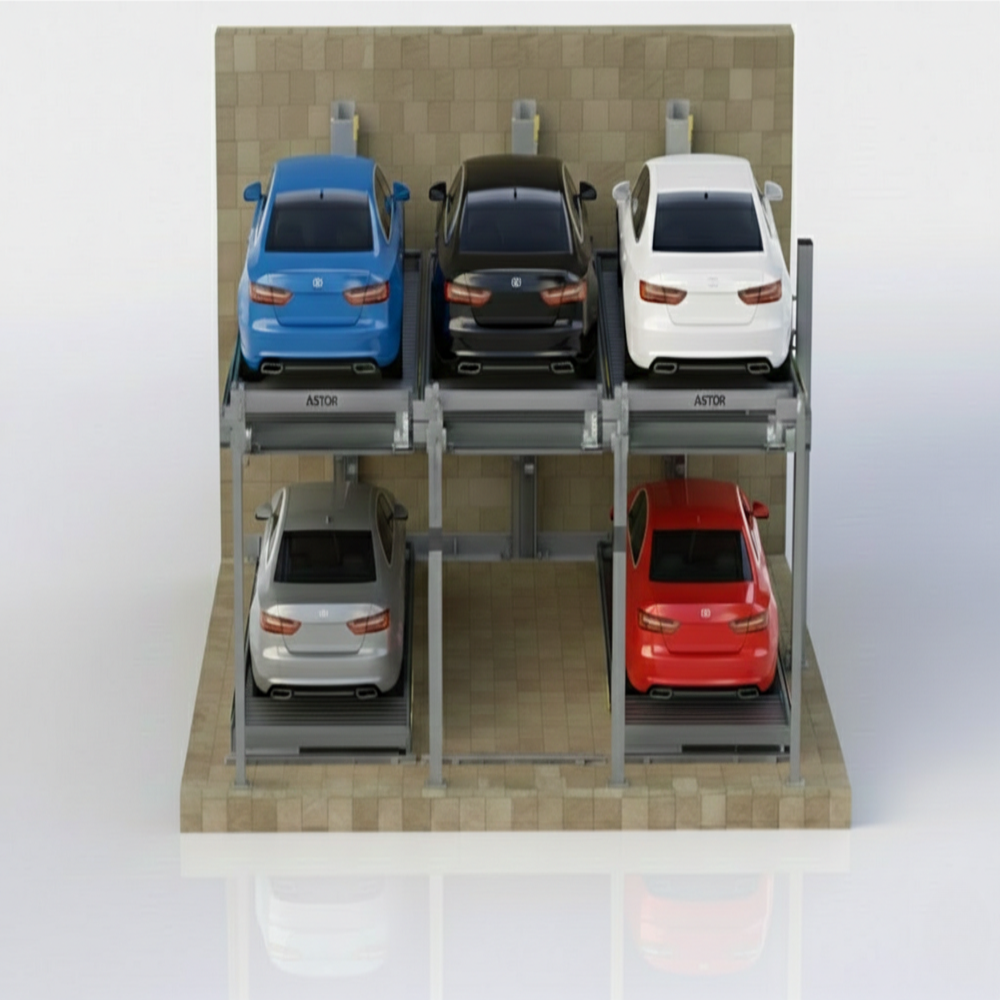 2 Level Puzzle Parking System