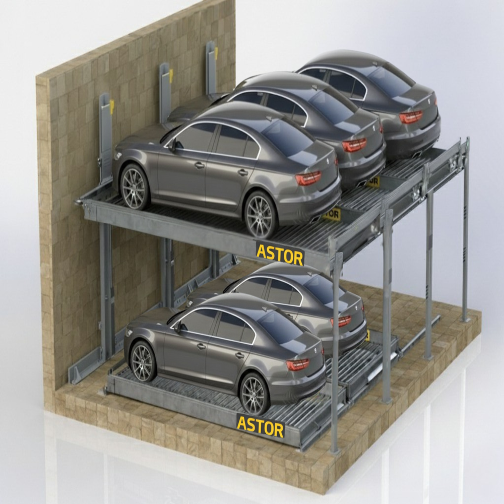 2 Level Puzzle Parking System