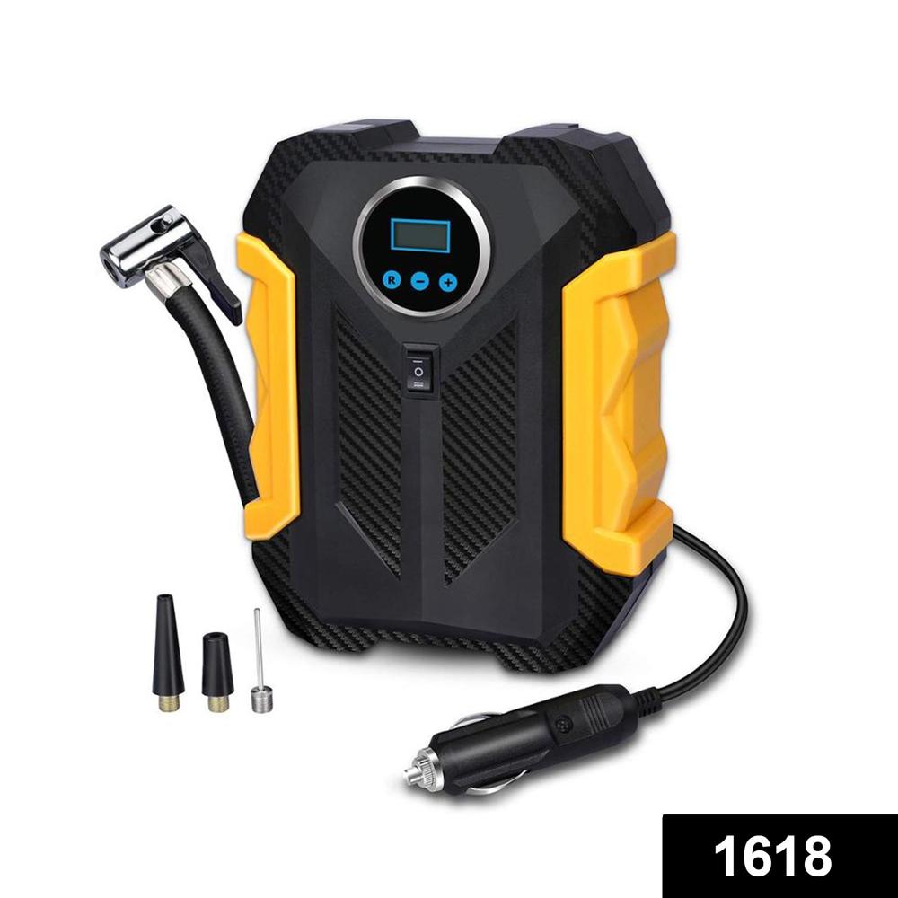Portable Electric Car Air Compressor Pump For Car And Bike Tyre - Color: Mix