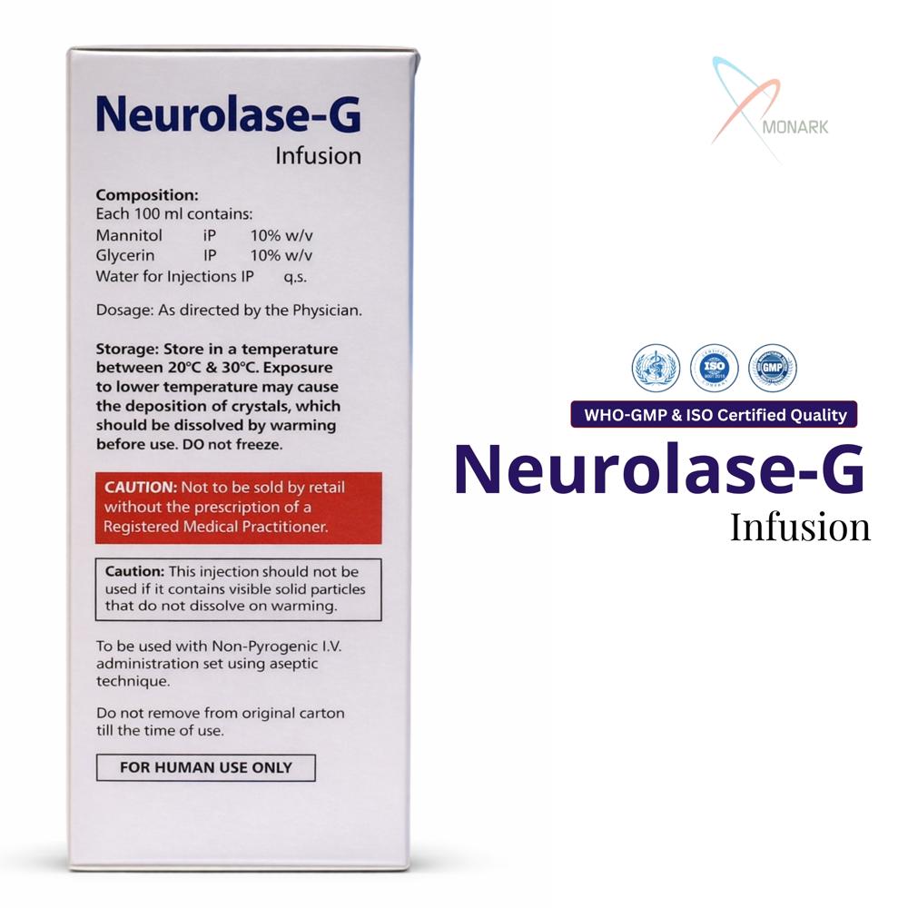 Mannitol IP 10% w/v,Glycerin IP 10% w/v, Water For injection (Infusion IP)