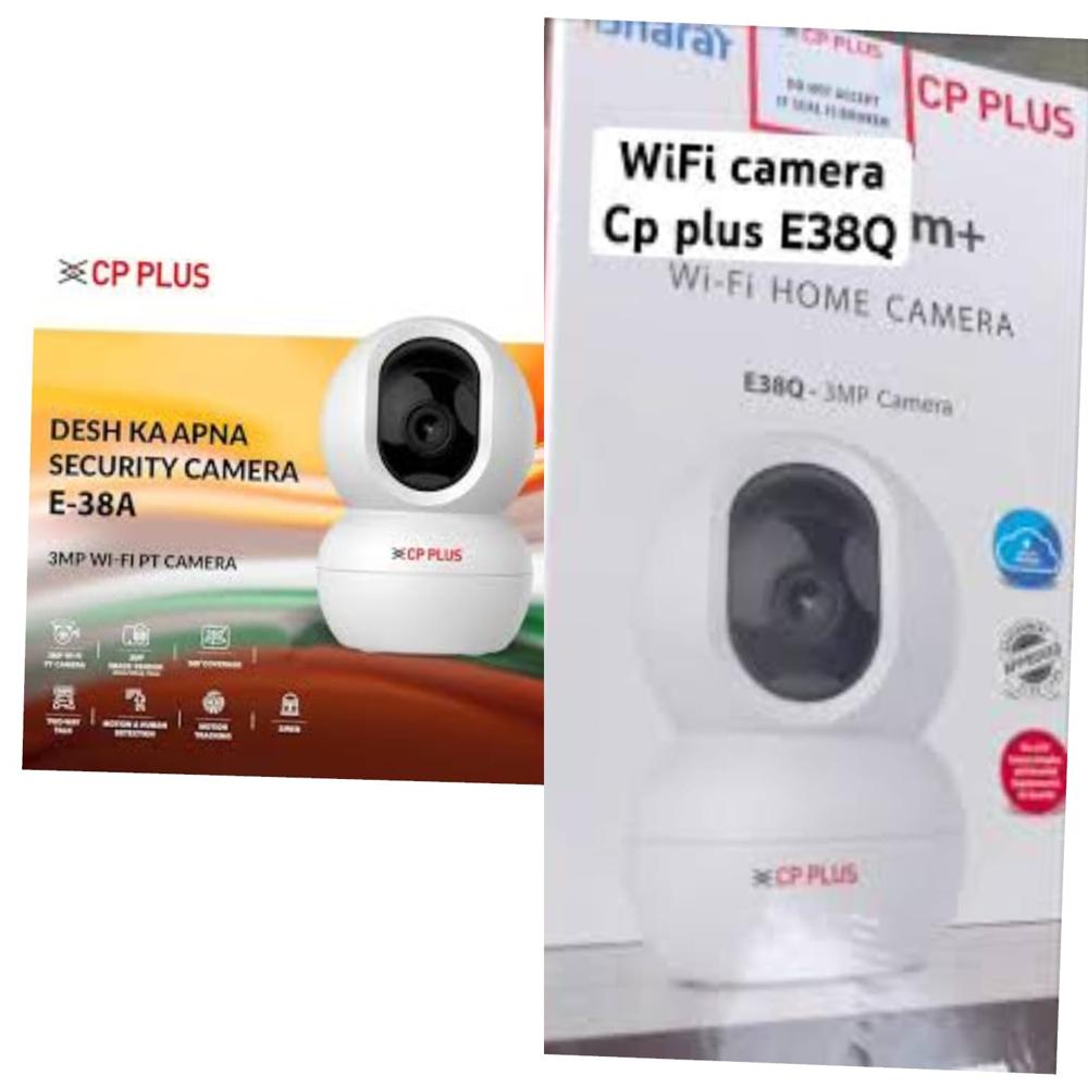 Cp-e38a  Cp Plus Wifi 3mp Indoor - Camera Pixels: 3 Megapixel (mp )