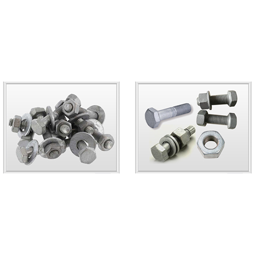 Hot Dip Galvanized Bolts & Nuts