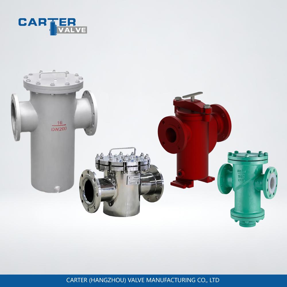 T-Type Strainer,Ductile Iron Cast Steel Body,Flanged End,API 6D Certified,Industrial Pipeline Filter for High Viscosity Fluid,Steam,Oil and Gas Medium 316 /316L