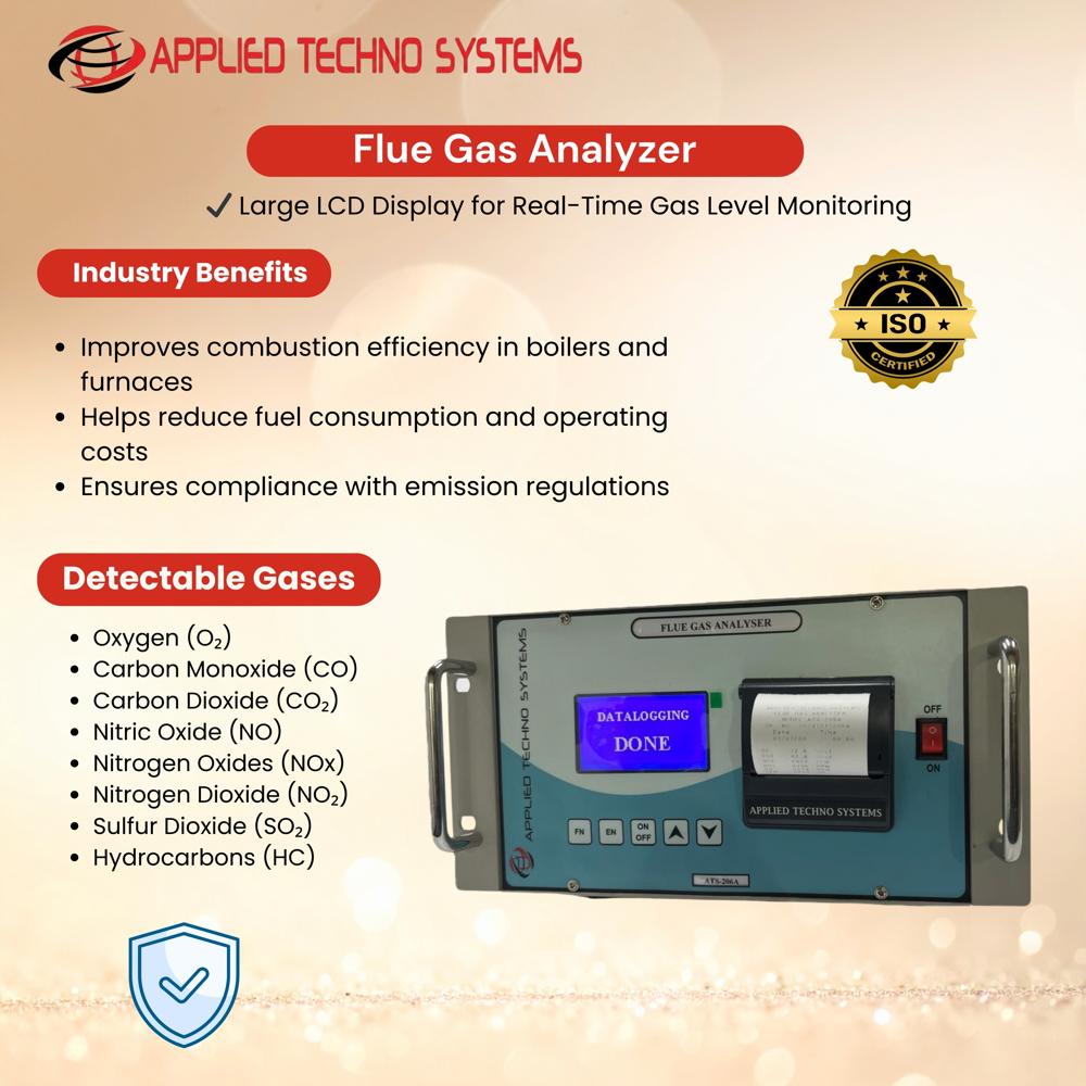 Portable gas analyser 