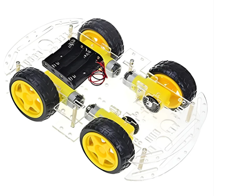DIY 4-Wheel Smart Car Chassis Kit 