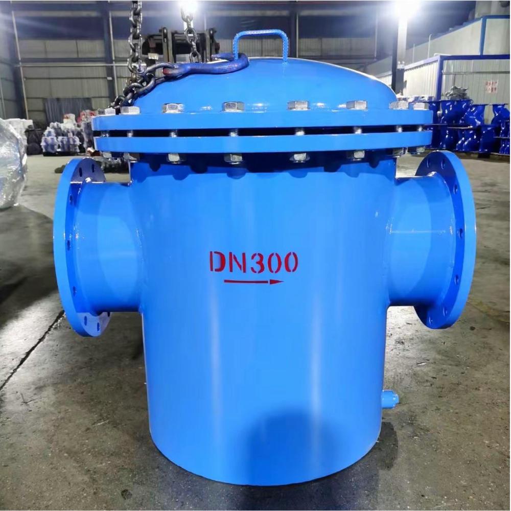 Industrial Pipeline Strainer,Basket-Type,304 Stainless Steel CF8,RF Flanged,ANSI/API Standard,Easy to Clean Filter for Food,Beverage and Pharmaceutical Industry