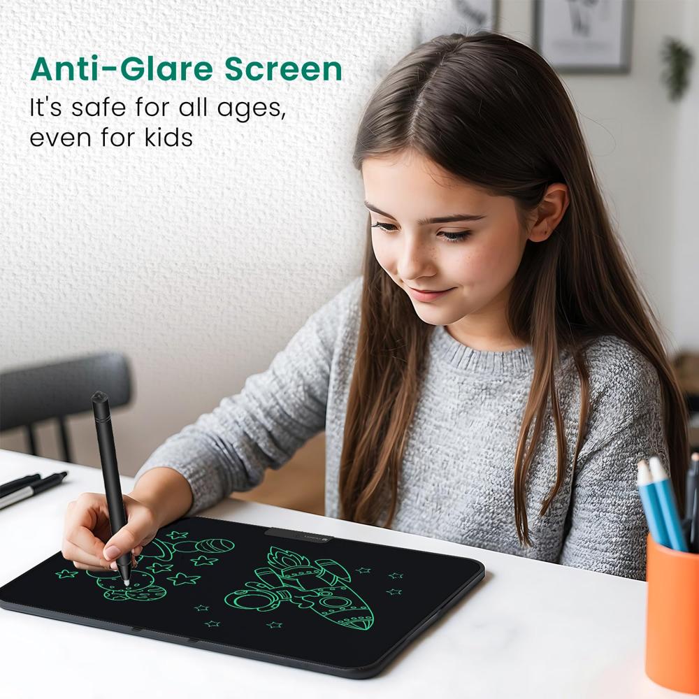 Portronics Ruffpad 22 LCD Writing Pad with 22 Inches Large Screen