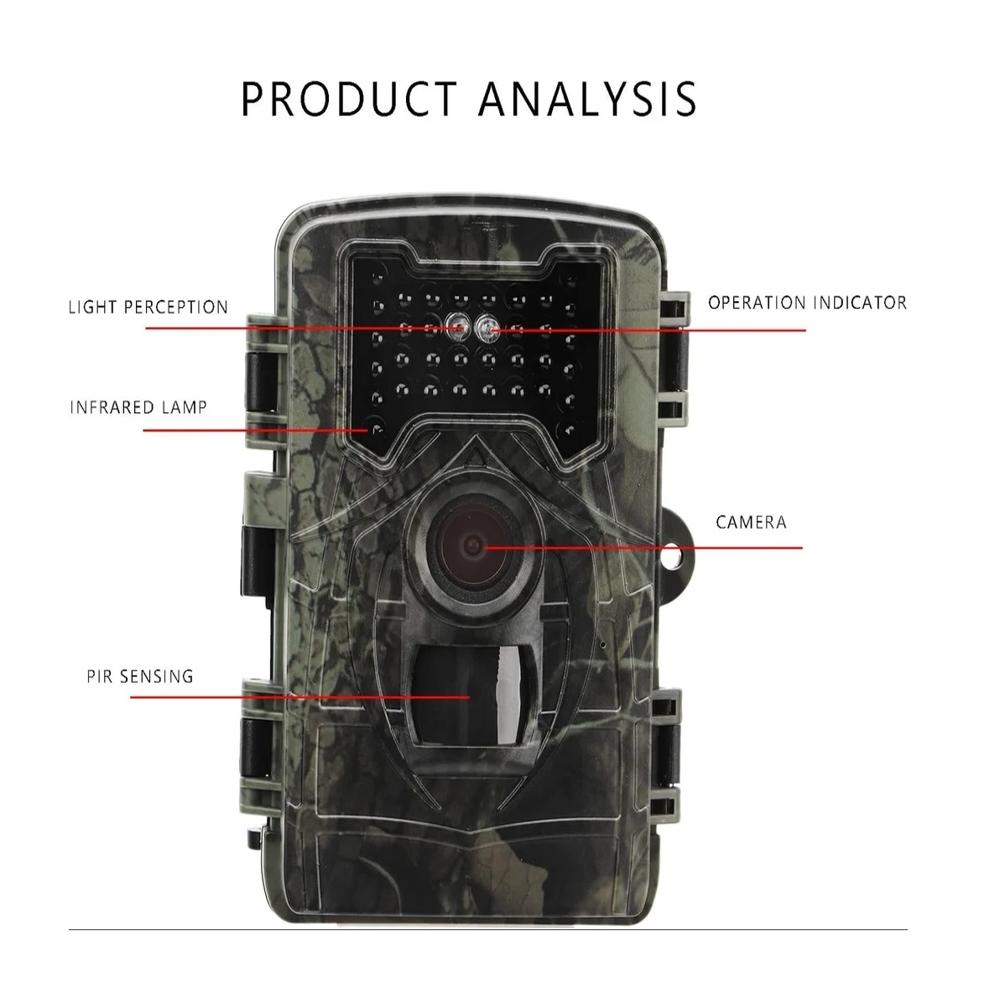 True Sense PR2000 Wildlife Hunting Trail Camera 36MP 1080P Wildlife Animal Observation, PR2000
