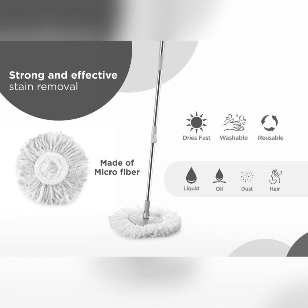 Spin Mop with Bucket Set  360 Rotating Mop for Home & Office