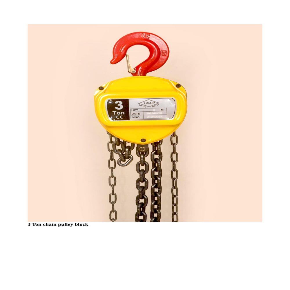 3 Ton chain pulley block