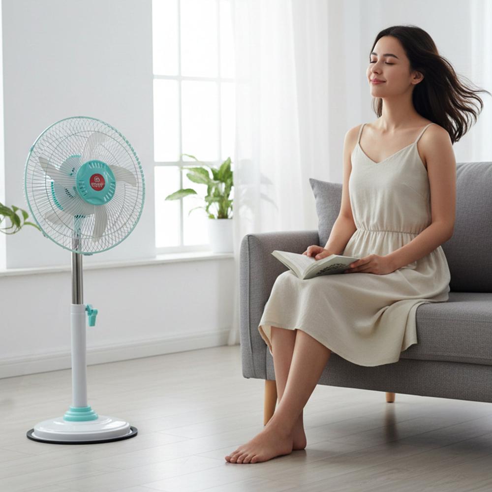 12V DC Hybrid Pedestal Table Fan