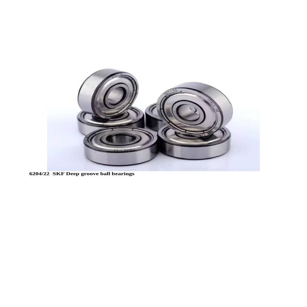 6204/22  SKF Deep groove ball bearings