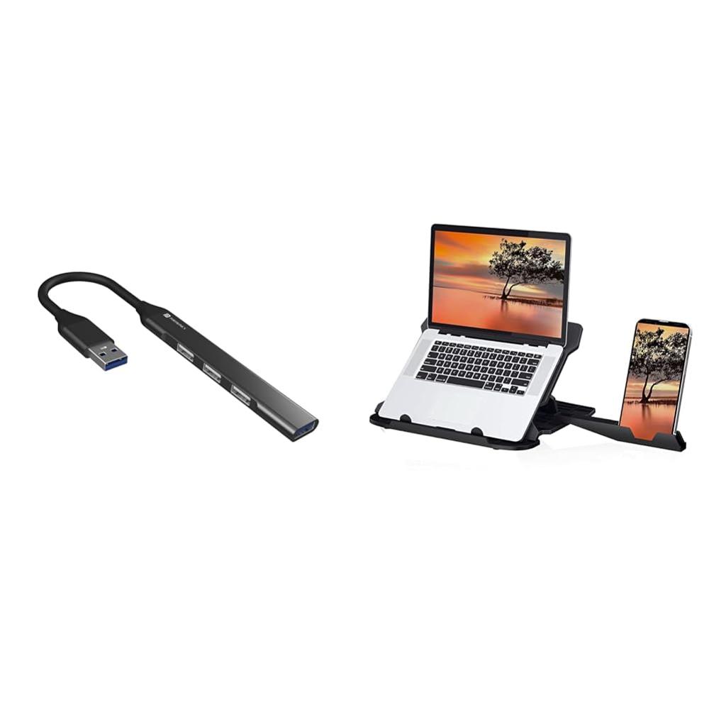 Portronics Mport 31 USB Hub (4-in-1), Multiport Adapter