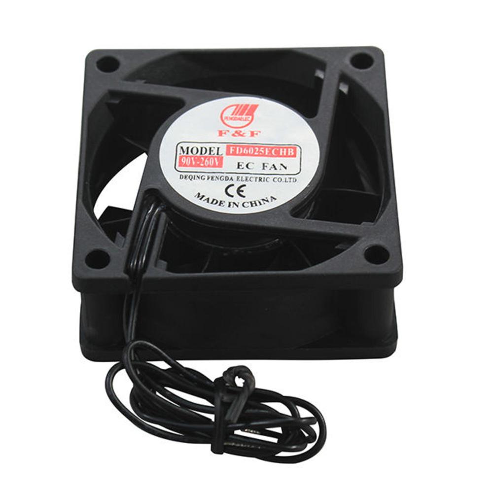 F & F FD6025ECHB 90-260V 6025mm Ball Bearing Industrial Inverter Axial Cooling Fan